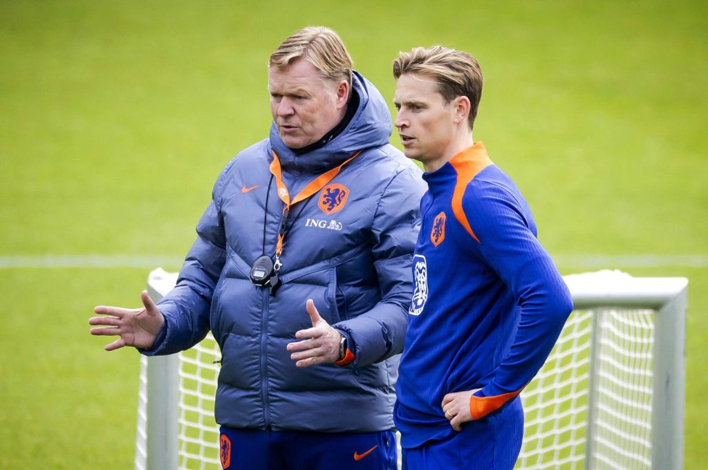 De Jong overcomes injury hurdles to return to Dutch national team
