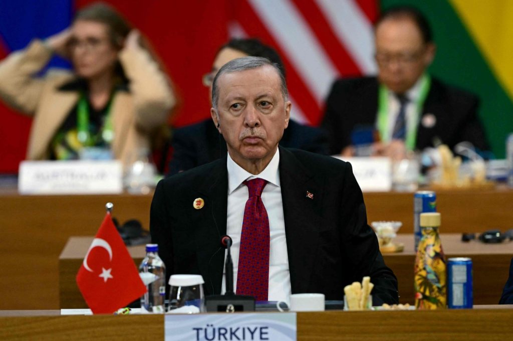Erdoğan repeats call for Gaza cease-fire at G-20 summit