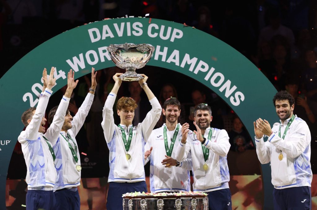 Sinner serves up double as Italy clinch back-to-back Davis Cups