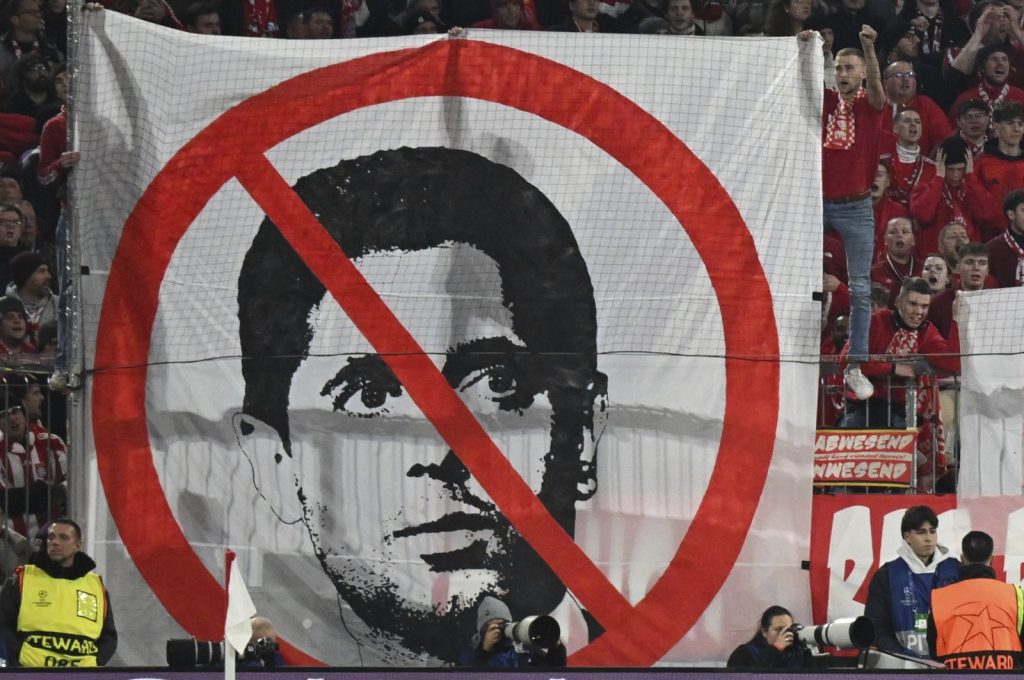 Bayern fans throw curveball at PSG’s Al-Khelaifi in UCL protest