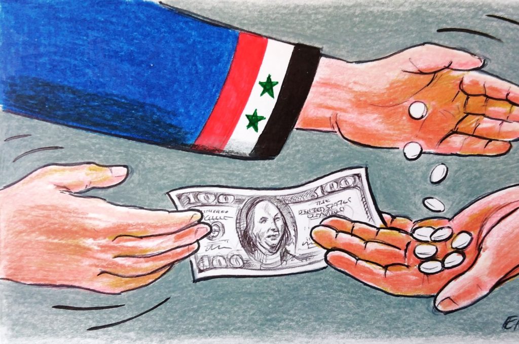 Flourishing drug empire in the Arab world