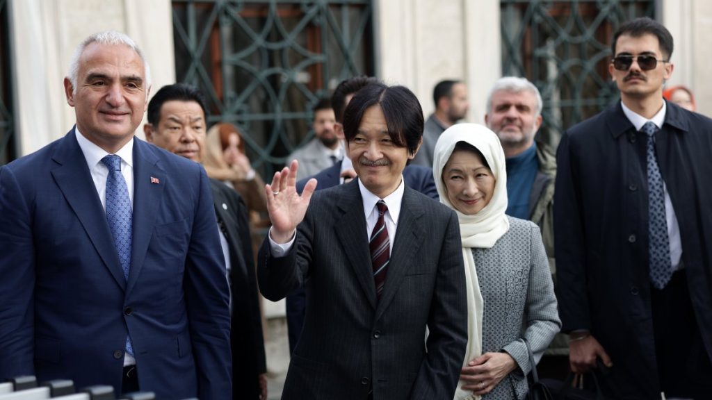 Japanese royals visit Istanbul’s Hagia Sophia Grand Mosque