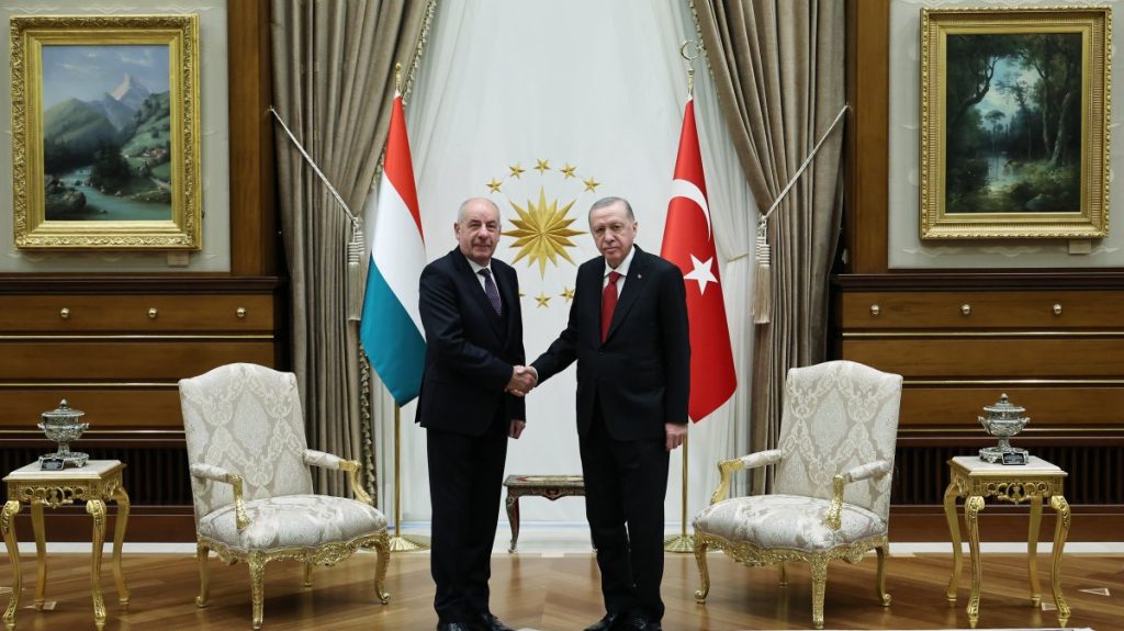 President Erdoğan, Hungarian leaders discuss bilateral ties