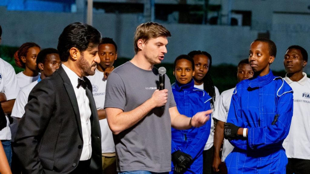 Verstappen warms hearts as he completes community service in Rwanda