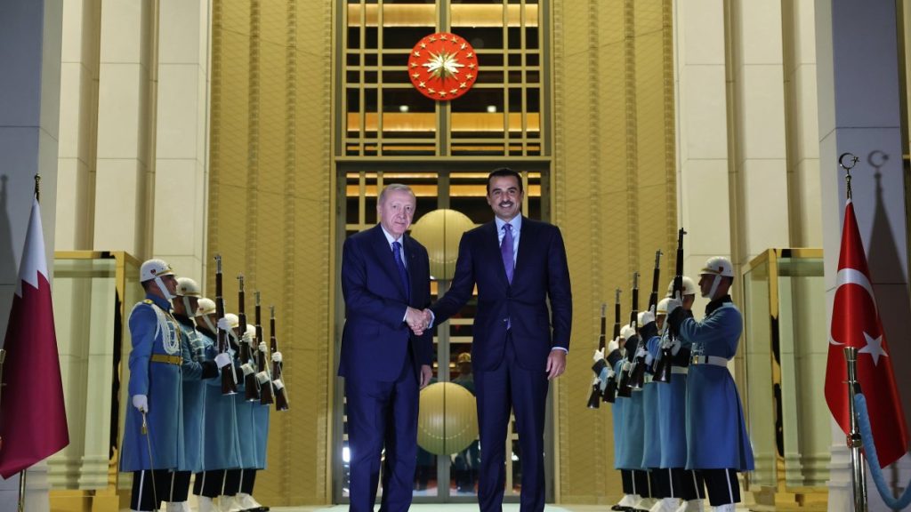 President Erdoğan, Qatari emir discuss Türkiye-Qatar ties, Syria