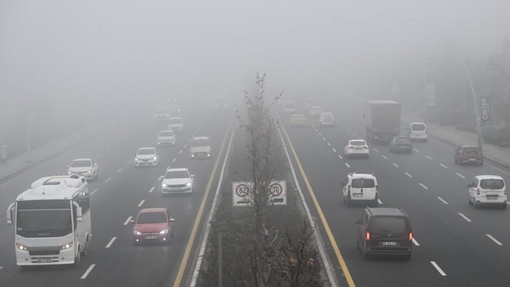 Türkiye faces travel disruptions as fog limits visibility nationwide
