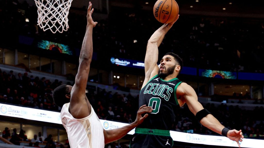 Tatum’s 43-point triple-double helps Celtics exact Bulls revenge