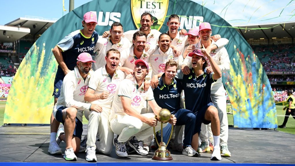 Australia hold nerve to end 10-year series win drought over India