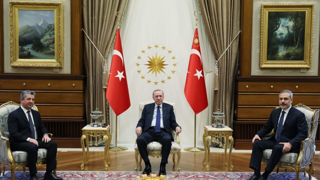 Erdoğan meets Iraqi Kurdish leader at critical junction for PKK