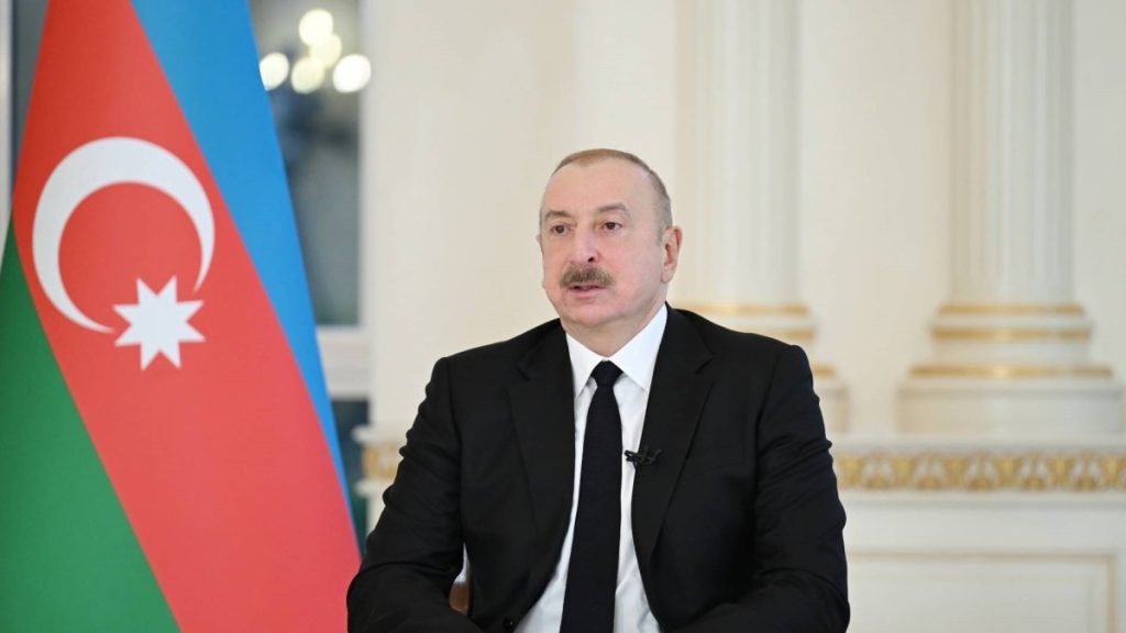 Azerbaijani president hails Türkiye’s efforts to stabilize Syria