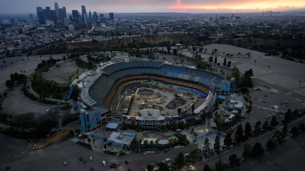 US sports on edge as wildfires force teams to reschedule plans