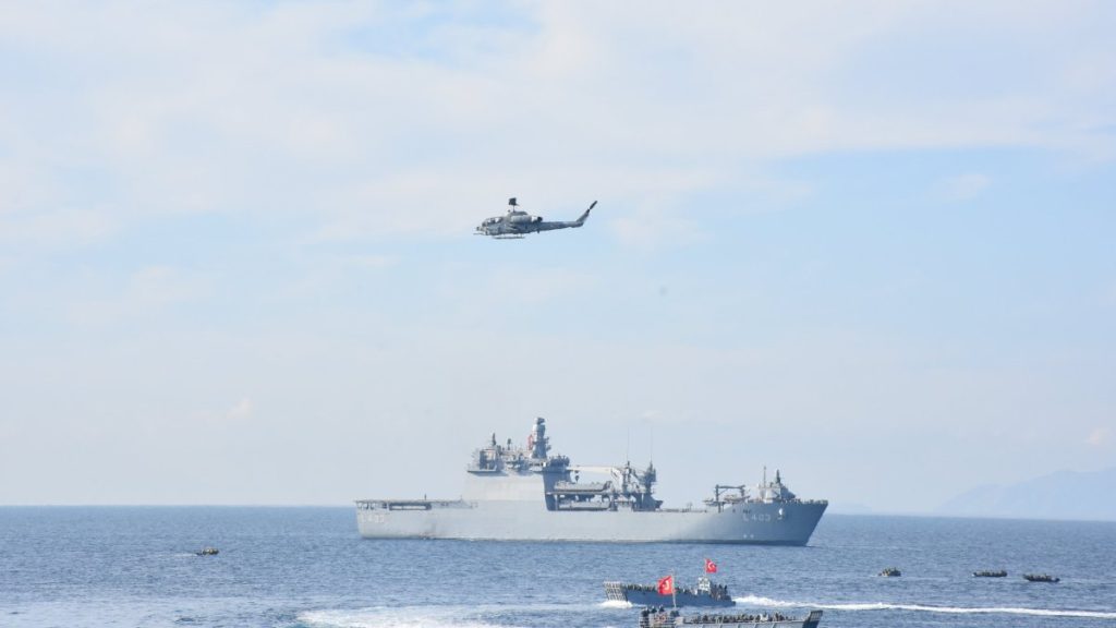 Blue Homeland military exercise showcases Türkiye’s naval might