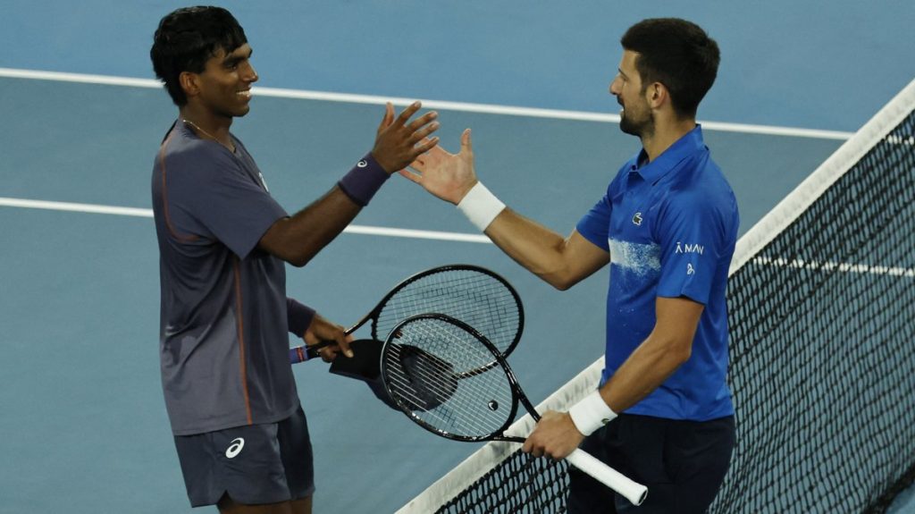 Djokovic survives scare to join Alcaraz, Sinner in Aus Open round 2