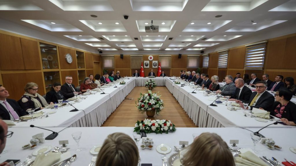 FM Fidan meets with ambassadors from European Union member-states