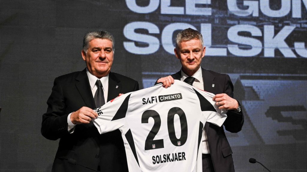 Turkish Süper Lig giants Beşiktaş unveil Solskjaer as new coach