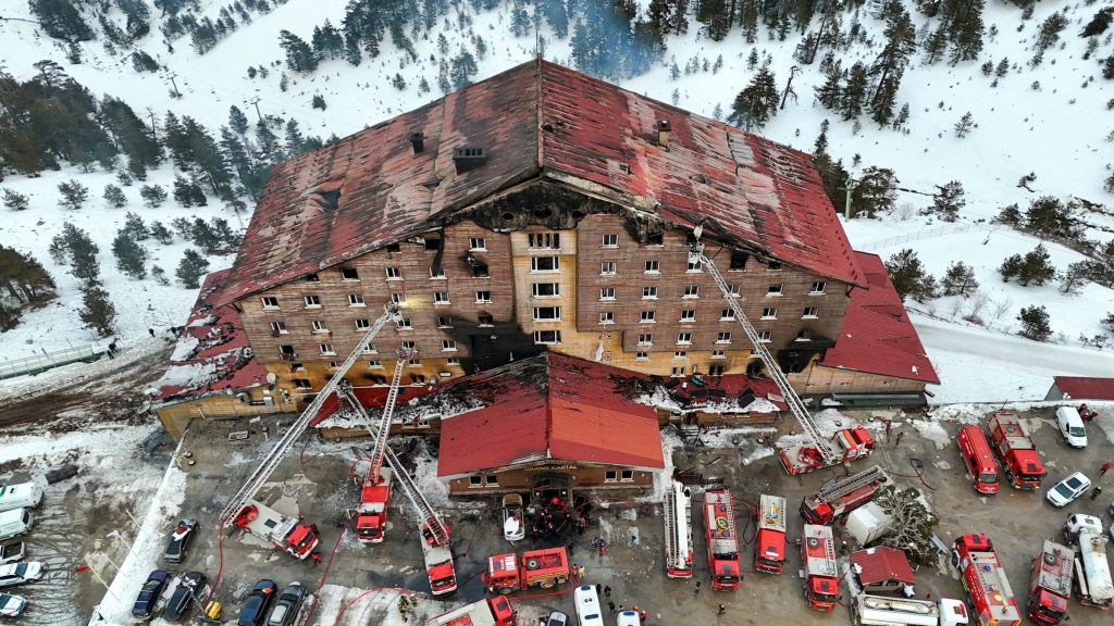 Türkiye declares day of national mourning over ski resort disaster