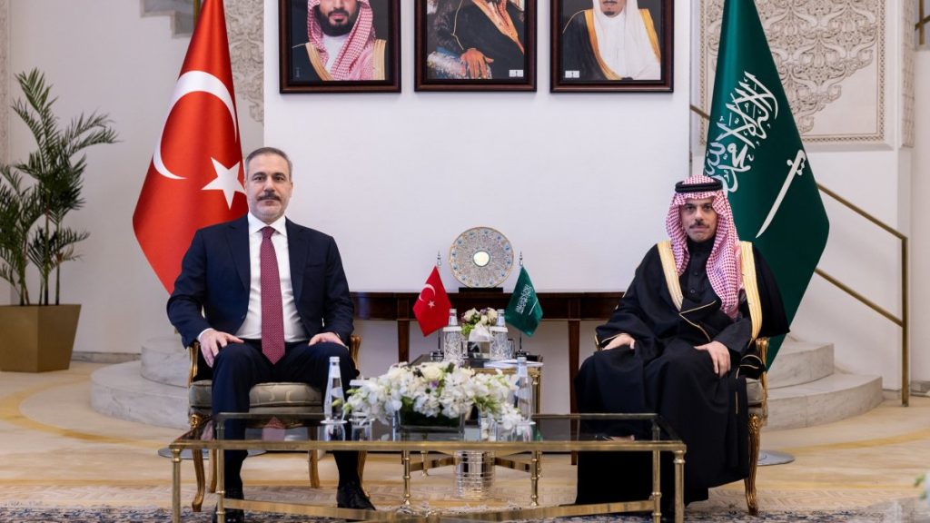 Turkish, Saudi foreign ministers meet in Riyadh for talks on Syria