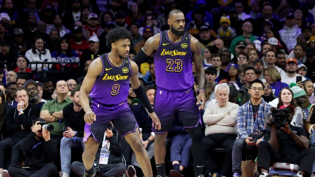 Dad LeBron says Bronny will keep improving after scoreless night