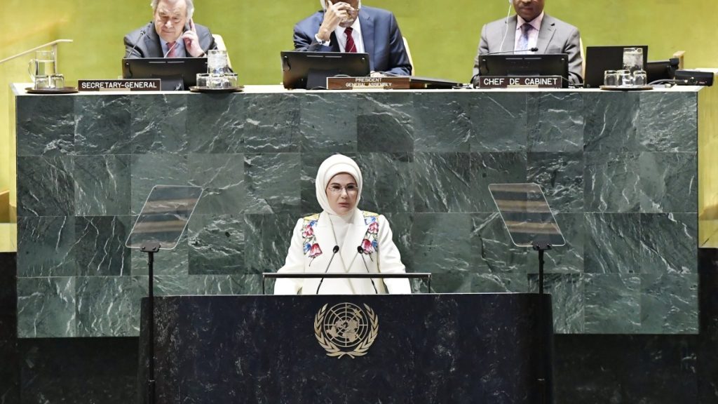 Emine Erdoğan pushes for waste-free fashion industry at UN event
