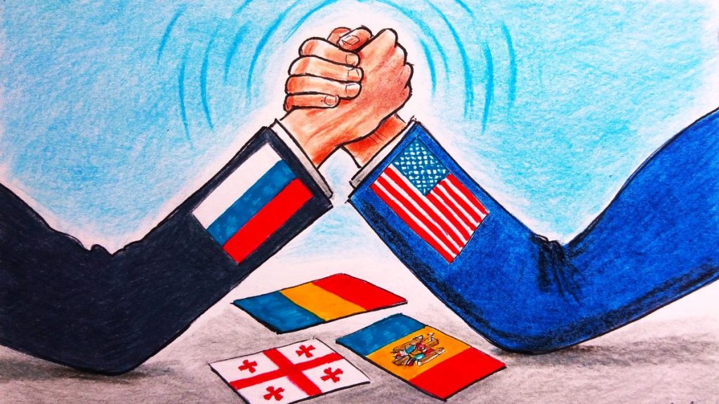 Romania, Moldova, Georgia: Attitudes toward Russia, US before and after elections