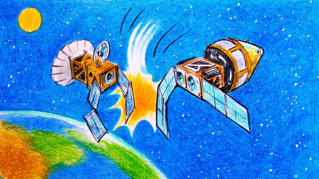 Under the shadow of satellites, orbital competition starts