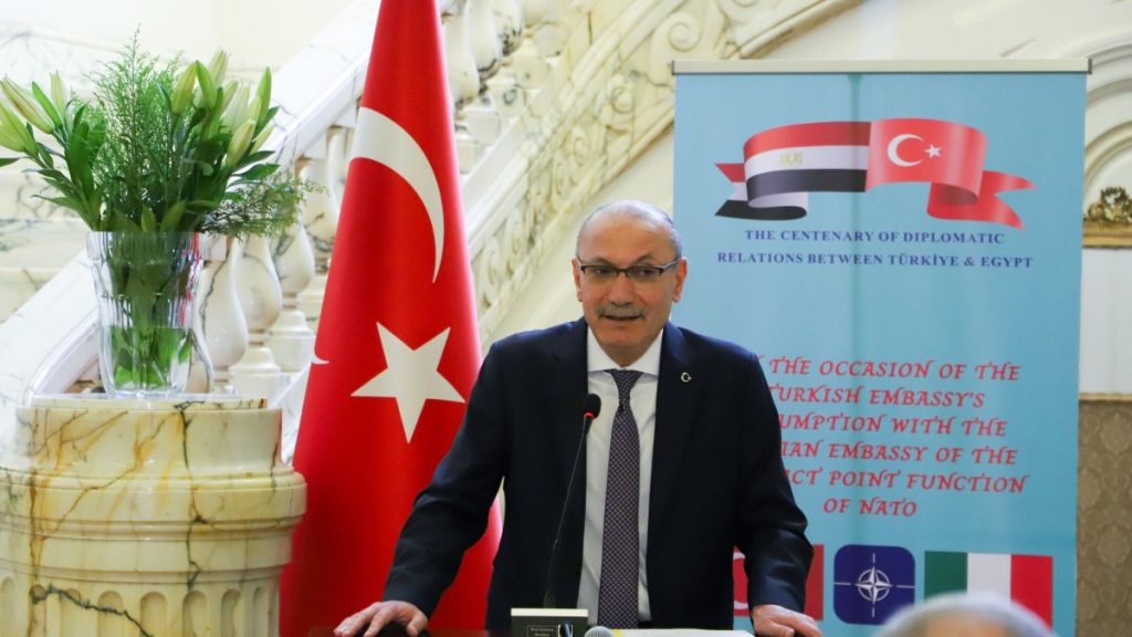 Turkish Embassy in Cairo hosts event on Egypt–NATO relations
