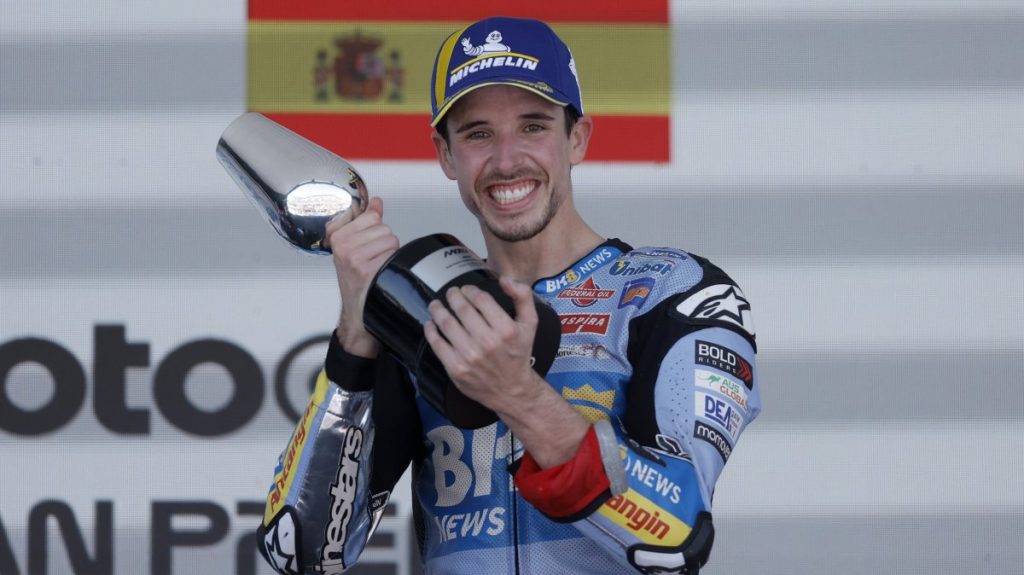 Homeboy Alex Marquez reigns in Spain to clinch 1st MotoGP win