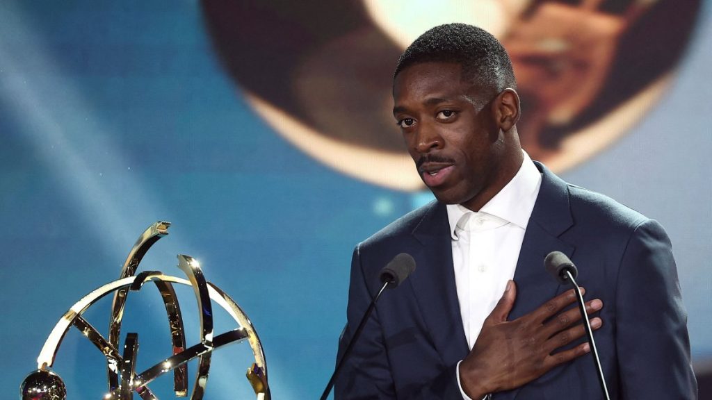 Dembele crowned Ligue 1 Player of the Year as PSG near treble