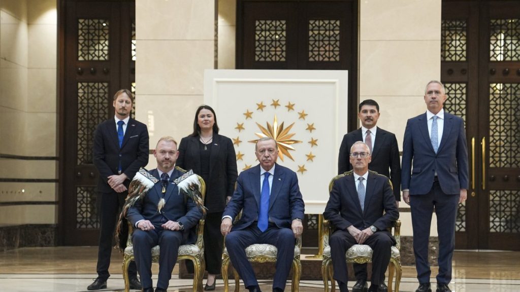 3 new ambassadors present letter of accreditation to Erdoğan