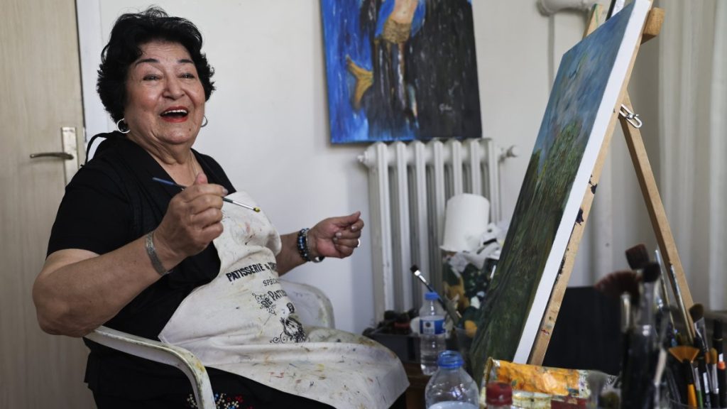 84-year-old woman turns nursing home into art studio in Istanbul