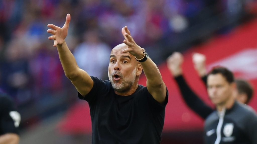 Guardiola urges City to turn FA Cup pain to performance for Top 5