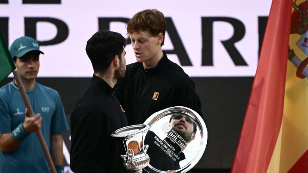 Rome champ Alcaraz says ‘insane’ Sinner will bring French Open heat