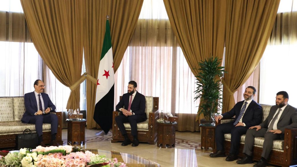 MIT chief Kalın, Syria’s al-Sharaa discuss terrorism, development