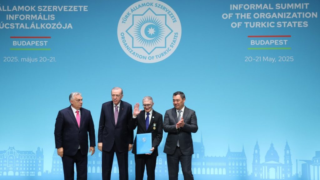 Turkic states summit honors Aziz Sancar for scientific contributions