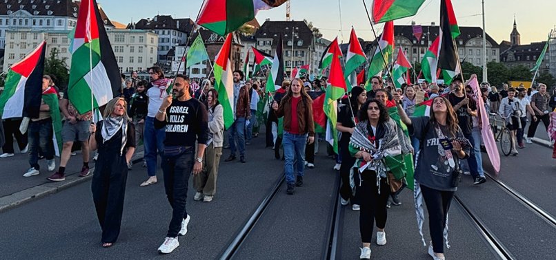 Silent protest held against war-criminal Israel’s place in Eurovision